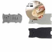 Yoloke Kitchen Sponges Reusable, Cat Shape Dish Sponge for Washing Dishes, Non Scratch Sponges for Cleaning Dishwashing, Household Scrub Sponge