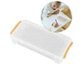 thumbnail image 1 of Yoloke Large Capacity Plastic Pencil Box Stackable Translucent Clear Pencil Box Office Supplies Storage Organizer Box for Gel Pens Erasers Tape Pens Pencils Markers, 1 of 5