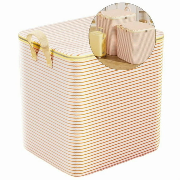 Yoloke Laundry Hamper, Collapsible Large Laundry Baskets with Easy Carry Handles Freestanding Waterproof Clothes Hamper Dirty Clothes Hampers for Laundry Bin Toy Storage Baskets for Bathroom