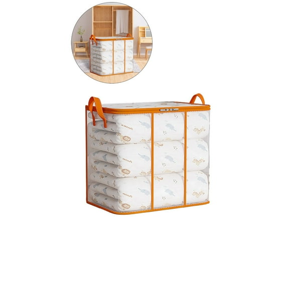 Yoloke Moving Bags Heavy Duty Storage Bags with Zippers and Strong Handles Packing Bags for Moving Storage Travel Space Saving Alternative to Moving Boxes