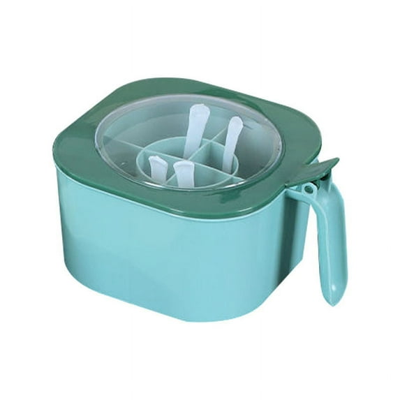 Yoloke Multi-Compartment Seasoning Box Set for Kitchen - Large Mouth, Integrated Lid, Durable, Ideal for Storing Spices and Condiments