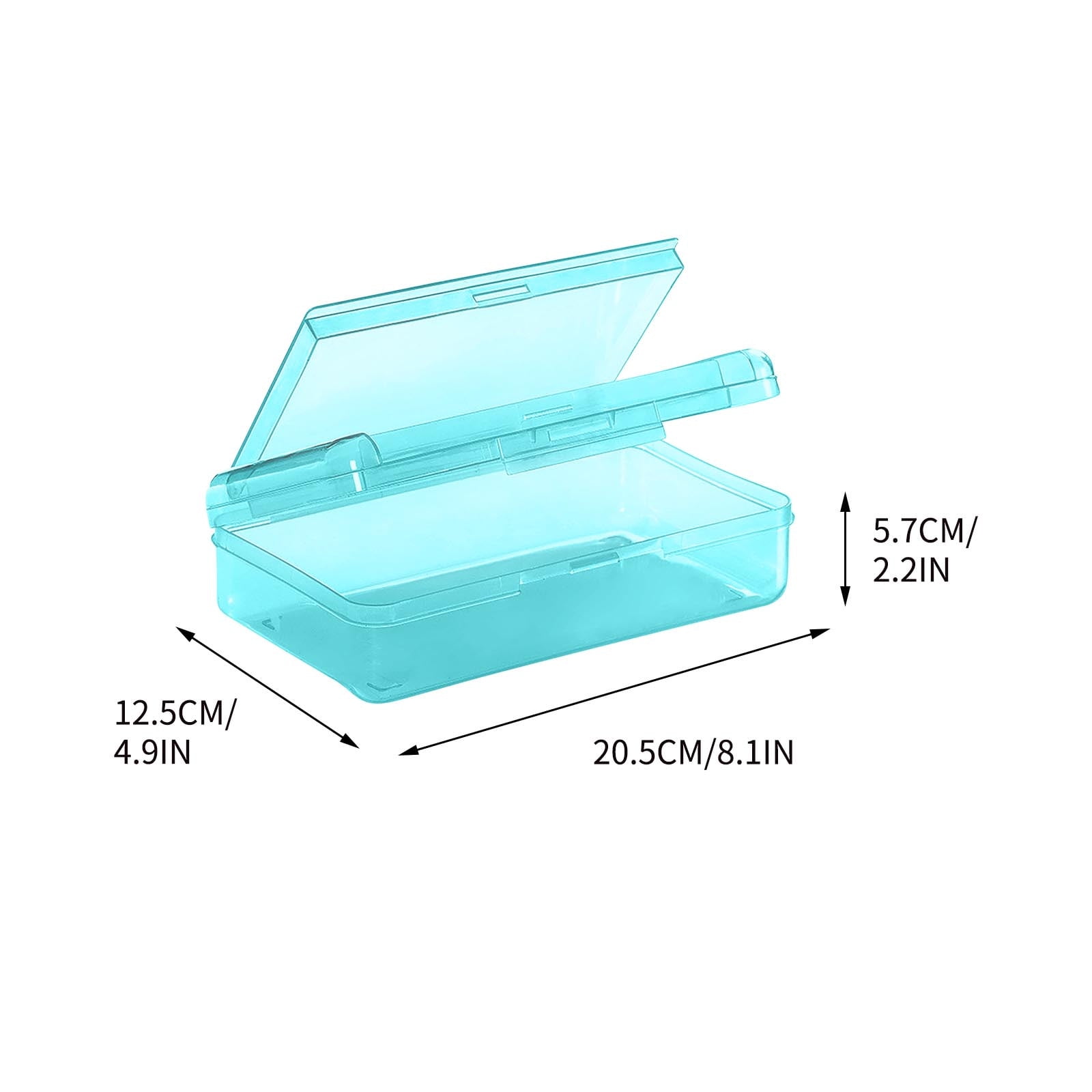 Yoloke Pencil Box, Pencil Box for Kids, Plastic School Supply Box