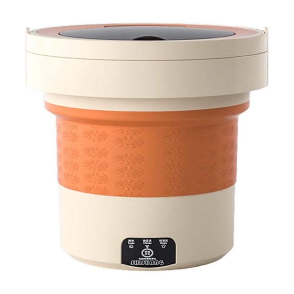 Yoloke Portable 6L Washing Machine, Compact Folding Laundry Machine, Travel-Friendly Mini Washer, Eco-Friendly 5kg Clothes Washer