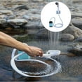 Yoloke Portable Outdoor Mobile Shower Adjustable Flow, USB Charged