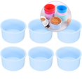 thumbnail image 1 of Yoloke Round Cake Pans, 6 Pcs Silicone Cake Molds for Baking, Nonstick & Quick Release Circle Cake Pans for Layer Cake, Smash Cake and Cheese Cake, 1 of 3