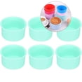 thumbnail image 1 of Yoloke Round Cake Pans, 6 Pcs Silicone Cake Molds for Baking, Nonstick & Quick Release Circle Cake Pans for Layer Cake, Smash Cake and Cheese Cake, 1 of 3