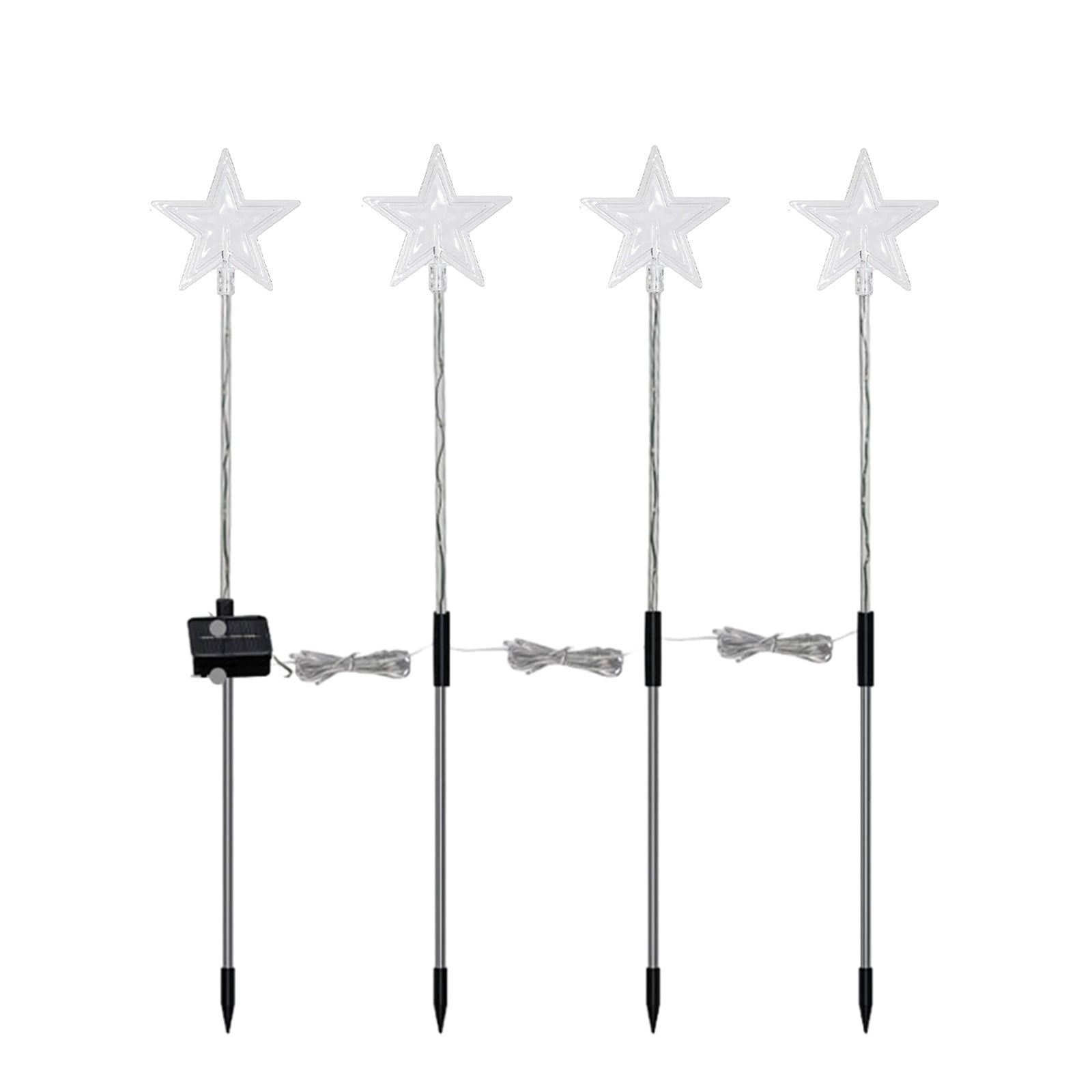 Yoloke SolarPowered PreLit Outdoor Christmas Tree, Ideal for Holiday