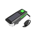 thumbnail image 1 of Yoloke Solar-Powered USB Rechargeable Bicycle Headlight with Strong LED Flashlight - 3 Modes, Weatherproof, Easy Installation for Cycling Equipment, 1 of 3