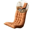 thumbnail image 1 of Yoloke Sun Lounger Chair Cushions, Sundlight Patio Cushions Chaise Outdoor Mattress Recliner Quilted Thick Padded Seat Cushion Reclining Chair Rocking with Ties, 1 of 5