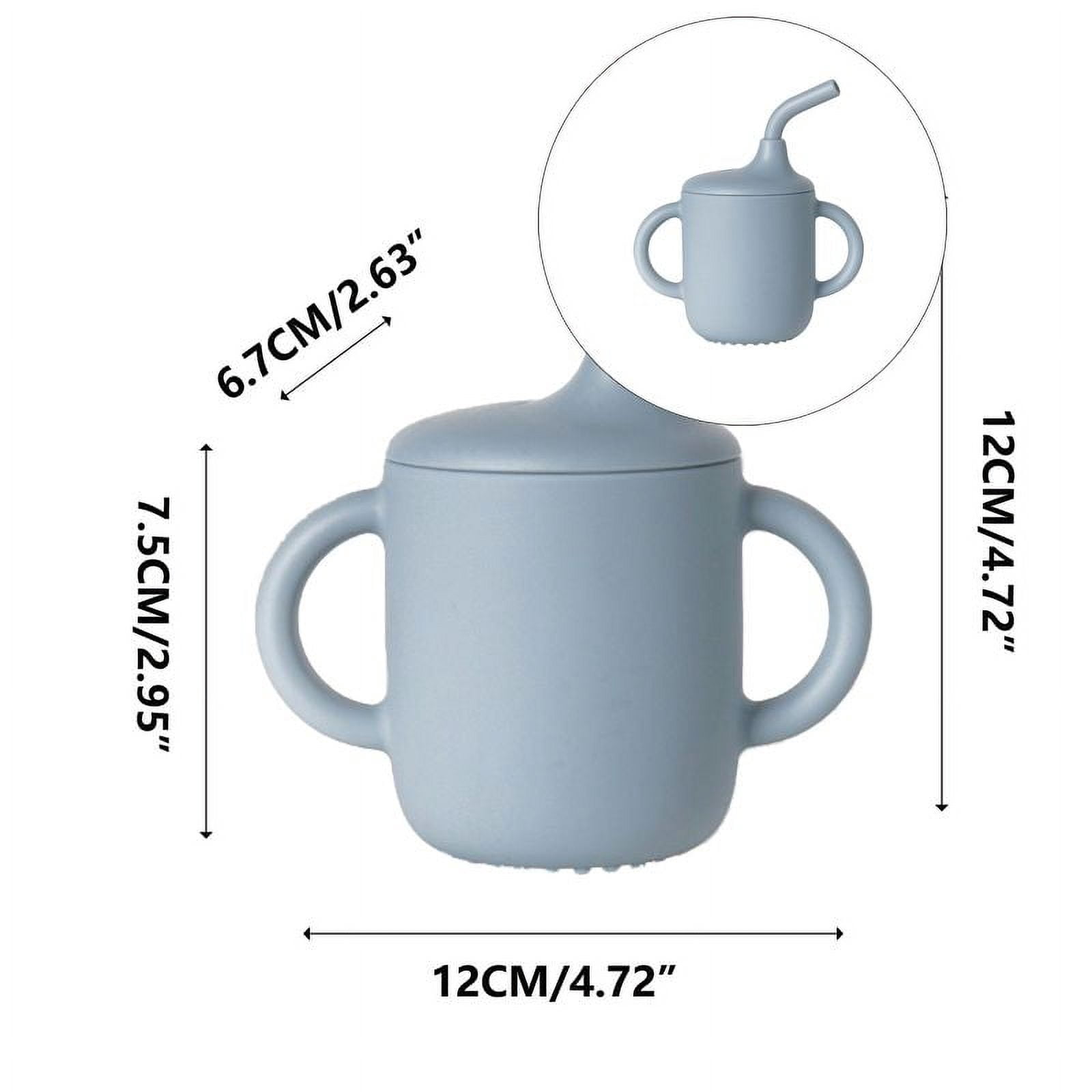 Yoloke Toddler Cup, Silicone Training Cup for Baby, Trainer Cup Toddler ...