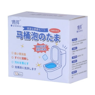 Yoloke Toilet Bowl Cleaner Tablets, Deodorizing and Descaling Agents, Toilet Cleaning Liquid, Vacplus Toilet Bowl Cleaners