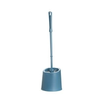 Yoloke Toilet Brush Cleaner and Holder Toilet Bowl Cleaner Brush with Scrubbing Wand, Brush and Storage Caddy for Easy Bathroom Cleaning