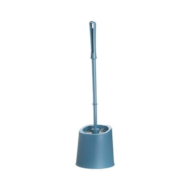 Yoloke Toilet Brush Cleaner and Holder Toilet Bowl Cleaner Brush with Scrubbing Wand, Brush and Storage Caddy for Easy Bathroom Cleaning
