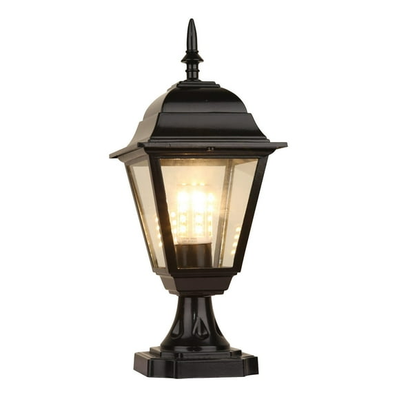 Yoloke Traditional Modern Garden Lamp Post - Splendid Outdoor Post Light for Patio, Table, and Landscape Illumination - Stylish Pillar Column Light Fixtures for Your Home Exterior