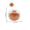 thumbnail image 1 of Yoloke Vegetable and Fruit Storage Containers for Fridge, Refrigerator Vegetable Crisper Makes Food Stays Fresh Longer, Avocado Lemon Tomato and Onion Keeper, 1 of 5