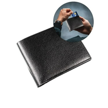 Yoloke Wallet for Men, Card Holder, Bifold Men's Wallet, Safe Card Case, Men's Slim Wallet Versatile and Minimalist Wallet for Men(Black)