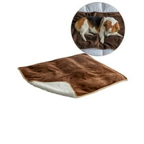 Yoloke Waterproof Dog Blankets for Small Dogs - Small Cat Blanket Washable for Couch Protection, Sherpa Fleece Puppy Blanket, Soft Plush Reversible Throw Furniture Protector