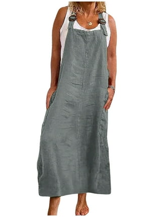 Pretty Dungaree Dress For Women