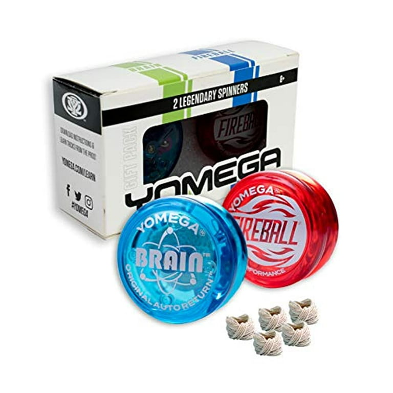 YOMEGA FIRE BALL Pro Spinner 2個セット Yomega Professional Yo-Yo Toy Set for Kids, Fireball & Brain