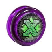 Yomega Power Brain XP yoyo - Includes Synchronized Clutch and a Smart Switch which enables Players to Choose Between auto-Return and Manual Styles of Play + Extra 2 Strings Purple