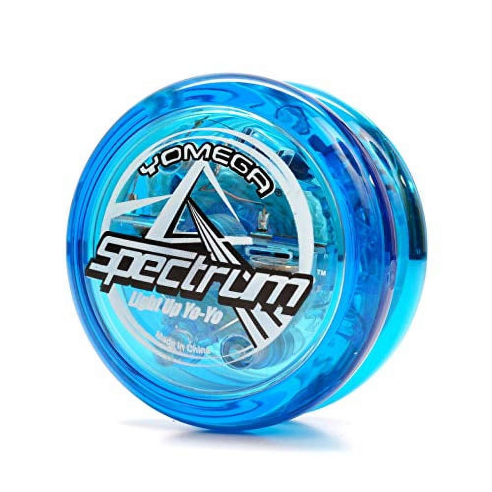Yomega Spectrum – Light up Fireball Transaxle YoYo with LED Lights for Intermediate, Advanced and Pro Level String Trick Play + Extra 2 Strings & 3 Yomega Spectrum – Light up Fireball Transaxle YoYo with LED Lights for Intermediate, Advanced and Pro Level String Trick Play + Extra 2 Strings & 3
