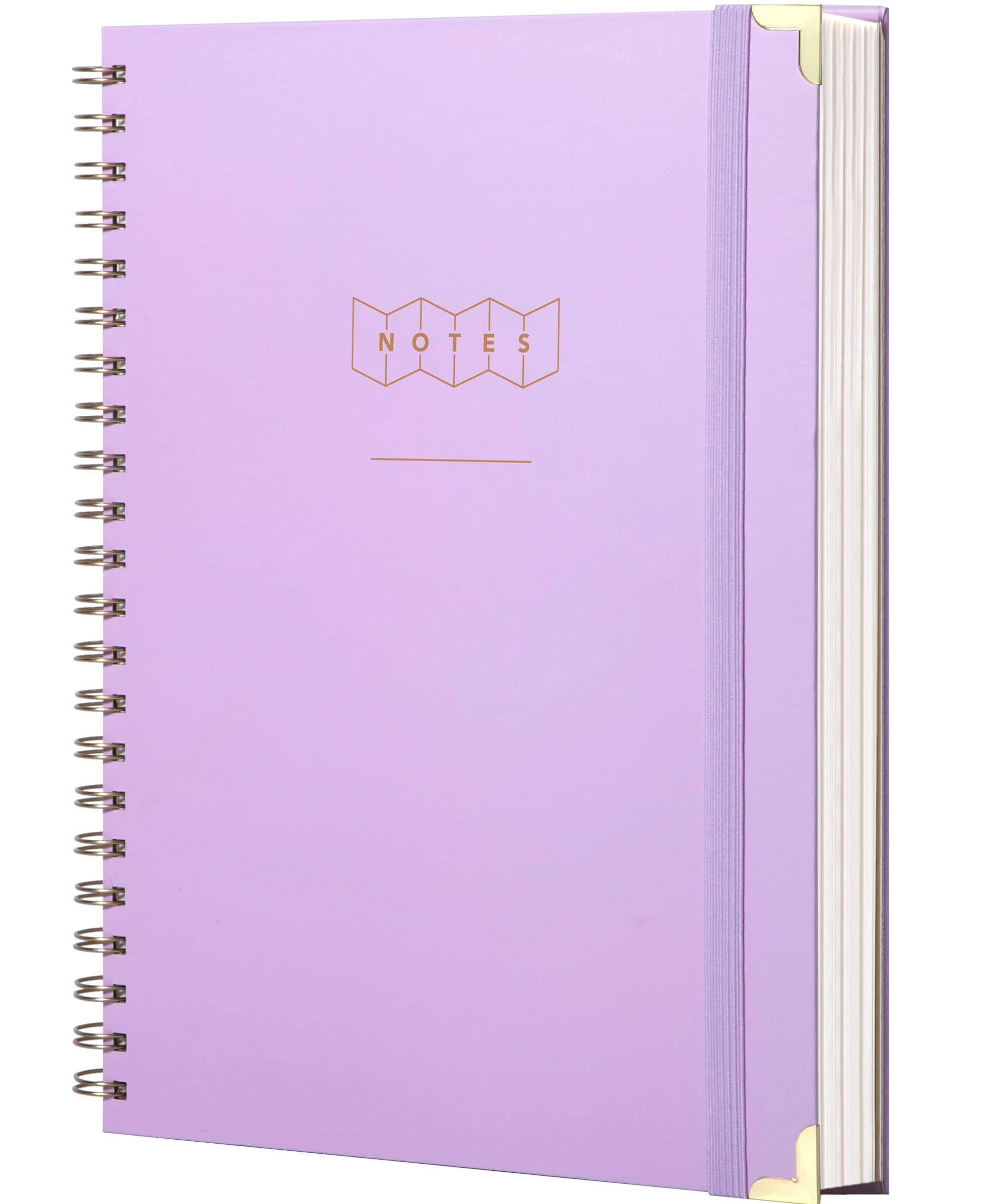 Yoment Spiral Notebook 8.5 x 11 A4 Hardcover Notebooks for Work College