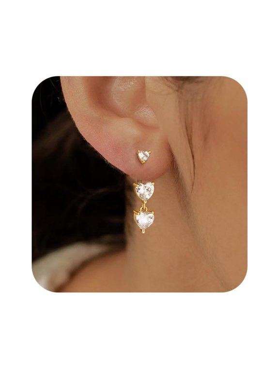Detachable Ear Jacket Earrings