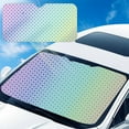 thumbnail image 1 of Yomiee Car Windshield Sun Shade Large Foldable Car Shield Windshield Visor Sun Shade, Sun Visor for Car Truck, 1 of 4