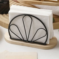Yomikausa Modern Napkin Rack, Metal Table Napkin for Kitchen and Outdoor Use, Cocktail Napkin Rack, Stylish Napkin Organizer