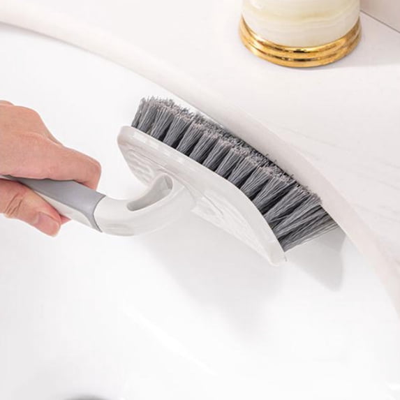 Yomikausa Shower Brush Cleaner Tool, Tub Tile Cleaner for Bathroom and Kitchen, Multi-functional Baseboard Cleaner