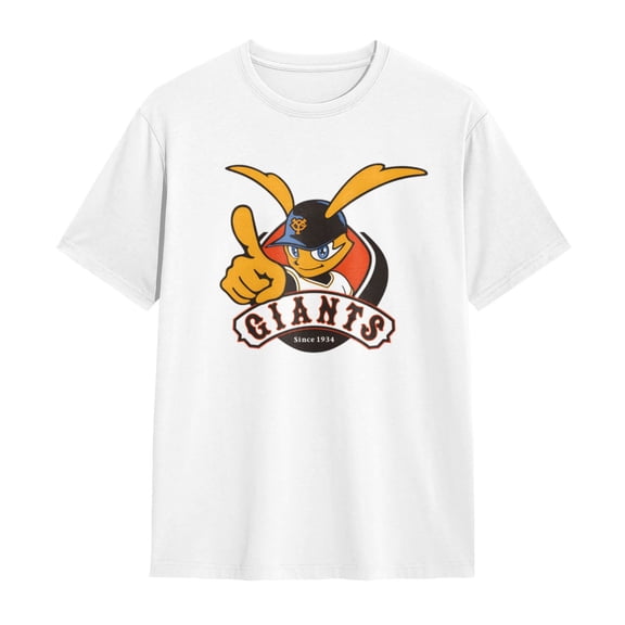 Yomiuri Giants Shirt Short Sleeve Cotton Tshirt
