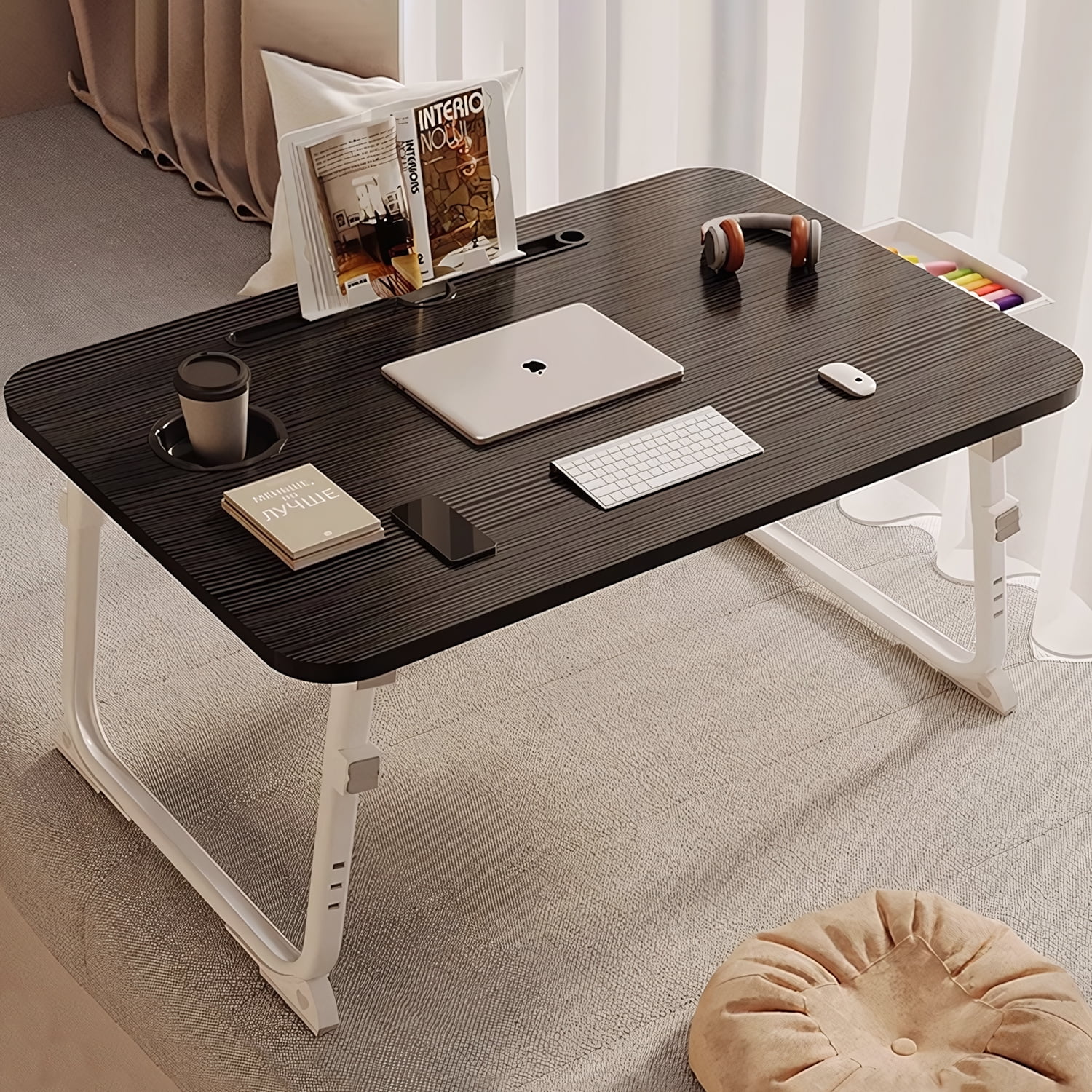 Computer Desk BUYIFY Folding Lap Desk, Inch