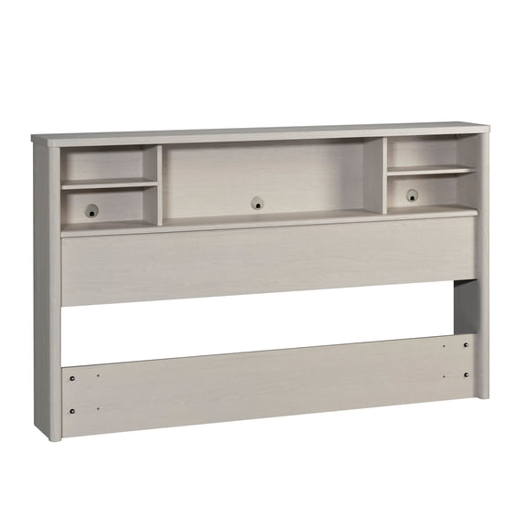 Yoneston Full/Queen Size Headboard with Storage, Bookcase Headboards with Adjustable Cubby Compartments & Shelves, Easy Assembly, White