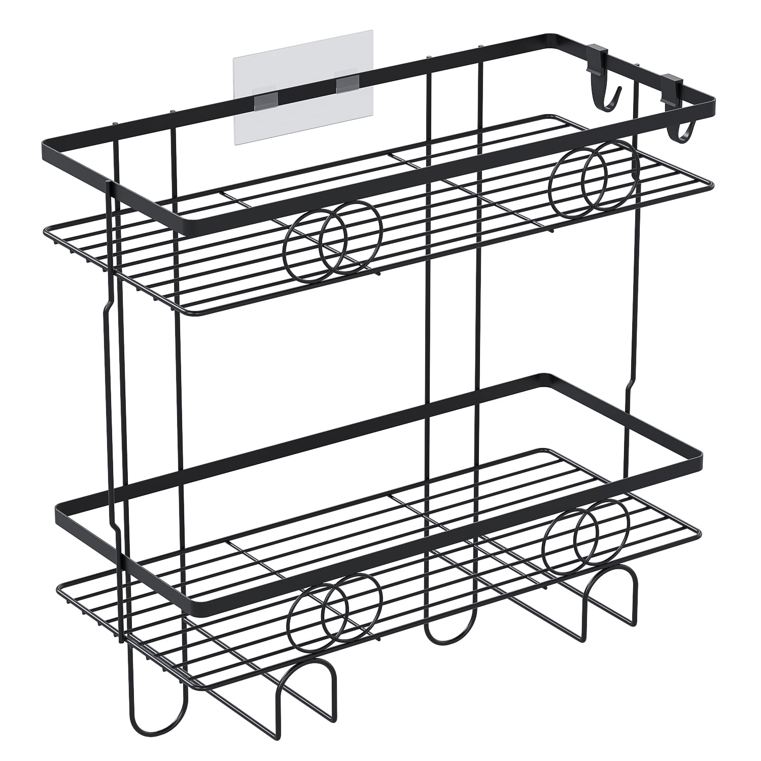 Yoneston Over The Toilet Storage Shelf, Stainless Metal 2Tier Bathroom
