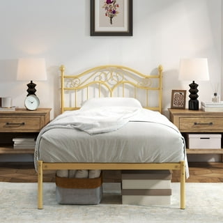 Walmart gold bed frame shop