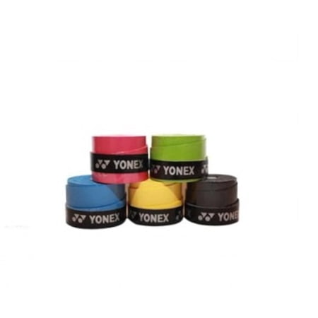 Yonex AC 102EX Badminton Grips - Pack Of 5, Colour - Multicolour, Material - Polyester
