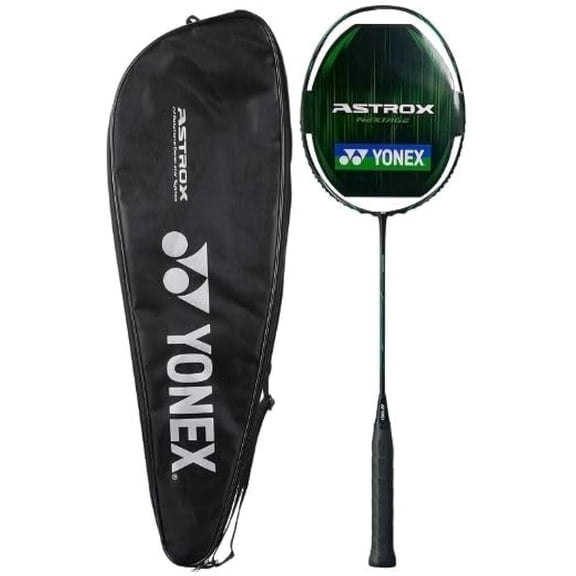 Yonex ASTROX Nextage Badminton Racquet (Black/Green) - Prestrung