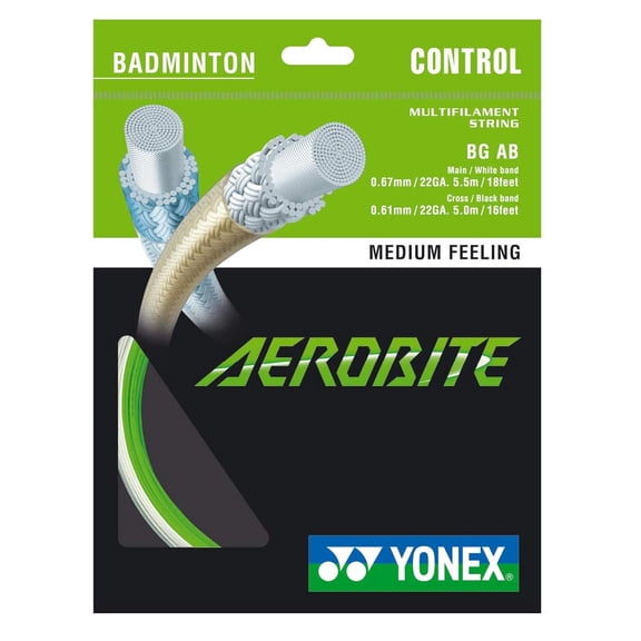 Yonex Aerobite Badminton String White/Green