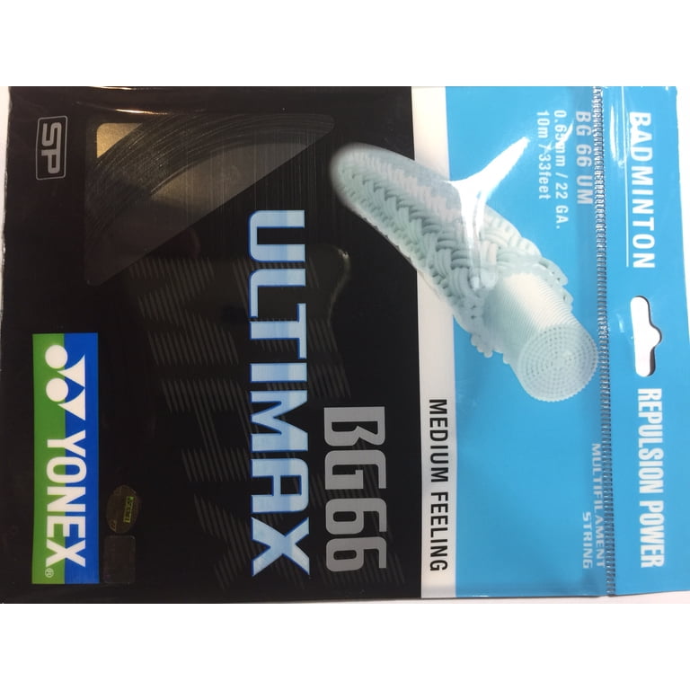Yonex BG66 Ultimax Badminton String - Walmart.com