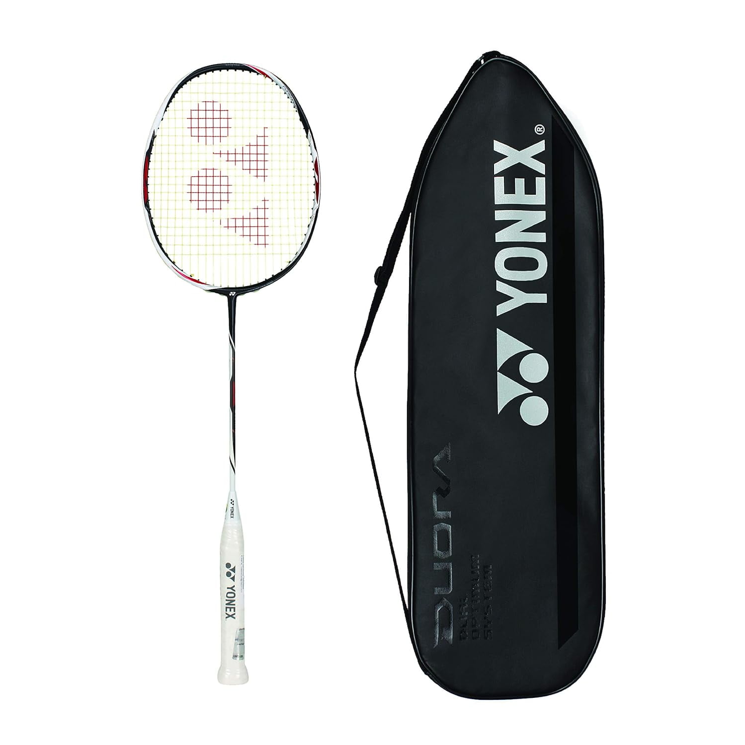 ラケット YONEX DUORA Z STRIKE Yonex Duora Z-Strike (DUO-ZS-3UG5) Black White Badminton Racket
