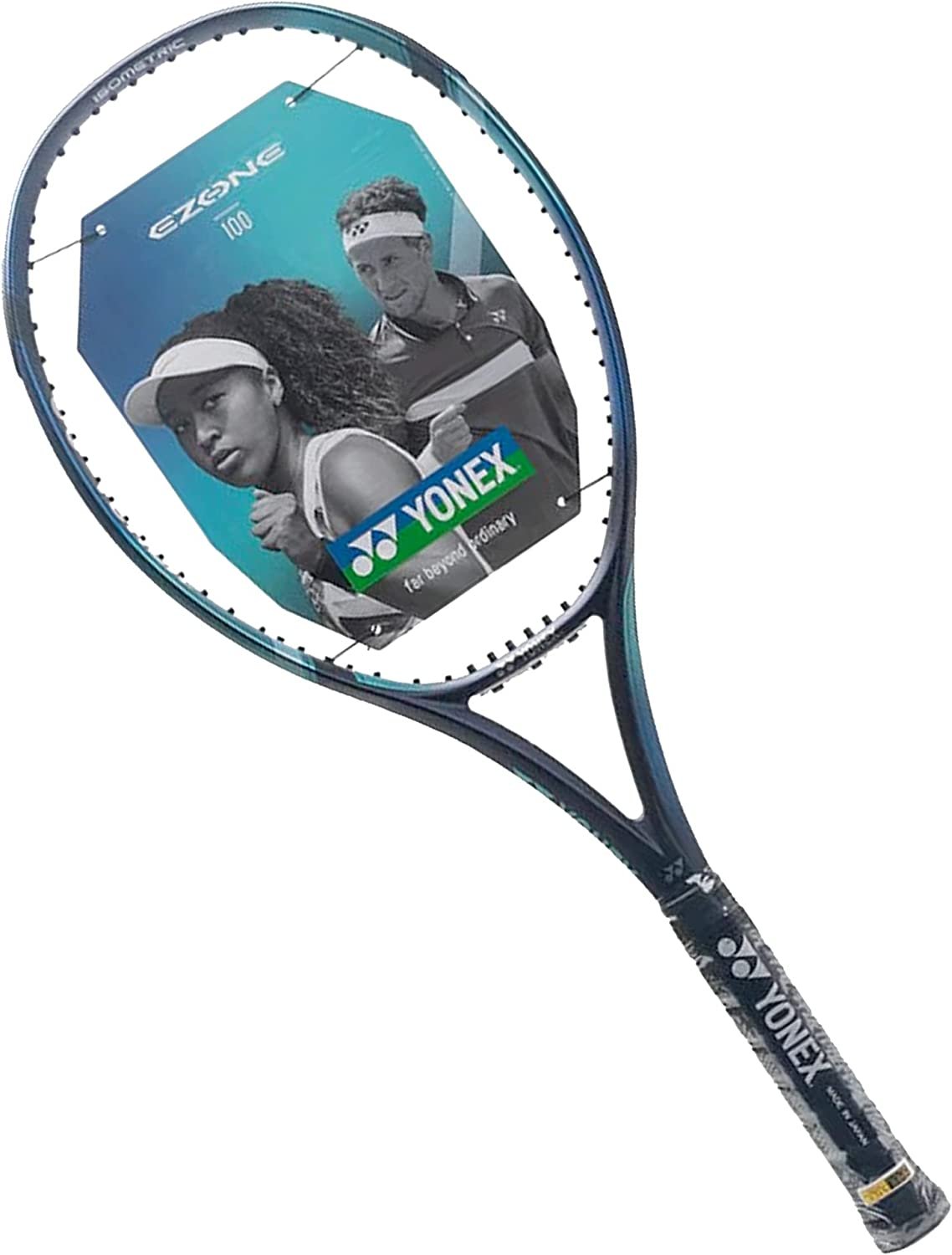 Yonex Ezone 100 7th Gen Tennis Racquet, Choice of String & Tension