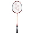 thumbnail image 1 of Yonex GR 303 Strung Badminton Racquet | Color: Red/White | Size: G3 | Material: Aluminum | Grip Size: 4 1/2 inches |Head Shape: Isometric | Playing Level : Intermediate, 1 of 1