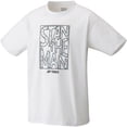 thumbnail image 1 of Yonex Men's Crew Neck T-Shirt Model 16492 White Extra Small, 1 of 1