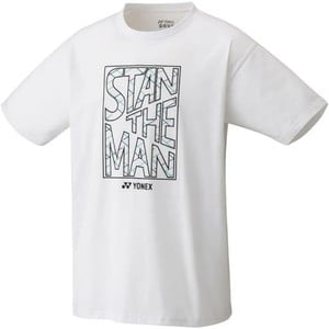 Yonex Men's Crew Neck T-Shirt Model 16492 White Extra Small