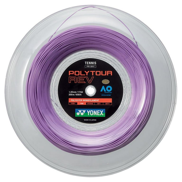 Yonex Polytour Rev Tennis String Reel Purple ( 16 )