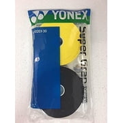 Yonex Super GRAP Tennis Racquet Overgrip Black/Yellow 30-Pack