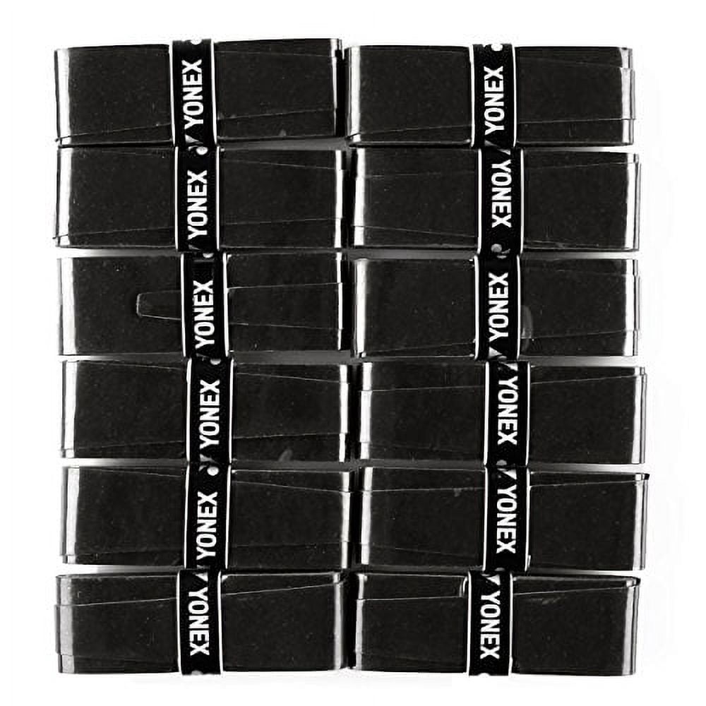 Yonex Super GRAP Tennis Overgrip - 12 Pack, Tacky Feel, Sweat Absorbent, Improves Control & Comfort