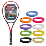 Yonex VCORE 98 Scarlet 7th Gen Performance Tennis Racquet - Strung with Synthetic Gut Racket String in Your Choice of Colors - Precise Spin & Remarkable Control