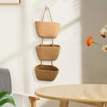 YongANs Foldable Hanging Trash Can Foldable Hanging Kitchen Trash Can