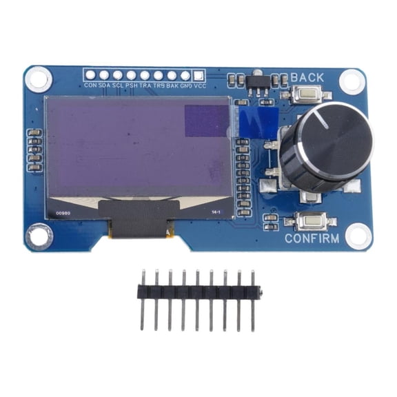 YongCo 0.96/1.3inch Two Size Oleds Display Module With EC11 Encoders I2C Interfaces Development Board